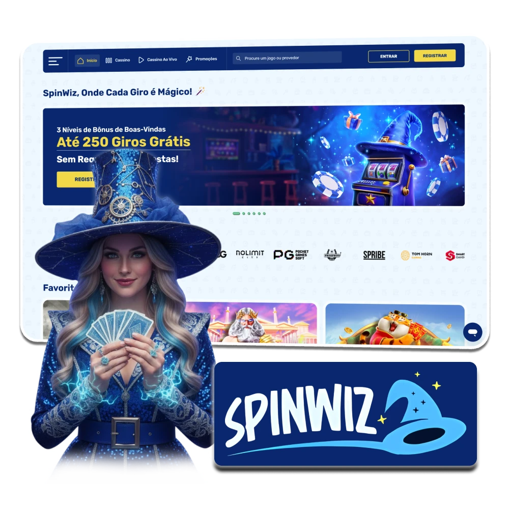 Junte-se ao Spinwiz hoje mesmo e ganhe muito.