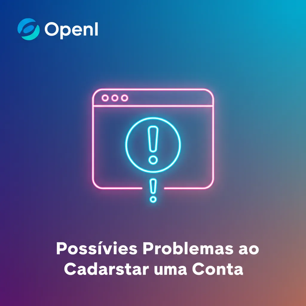 Infográfico em português com problemas ao cadastrar conta e soluções: SMS, e-mail, documento, CPF e endereço.
