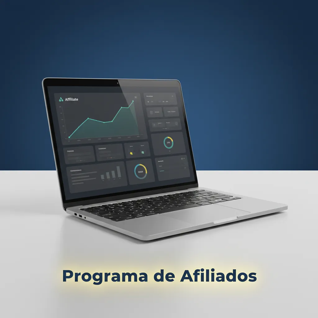 Programa de Afiliados: comissões por indicar jogadores, receita recorrente e relatórios em tempo real.