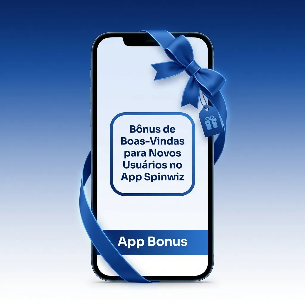 Spinwiz app welcome bonus offer showing sports and casino options with 100% match up to R$3,000 for new users