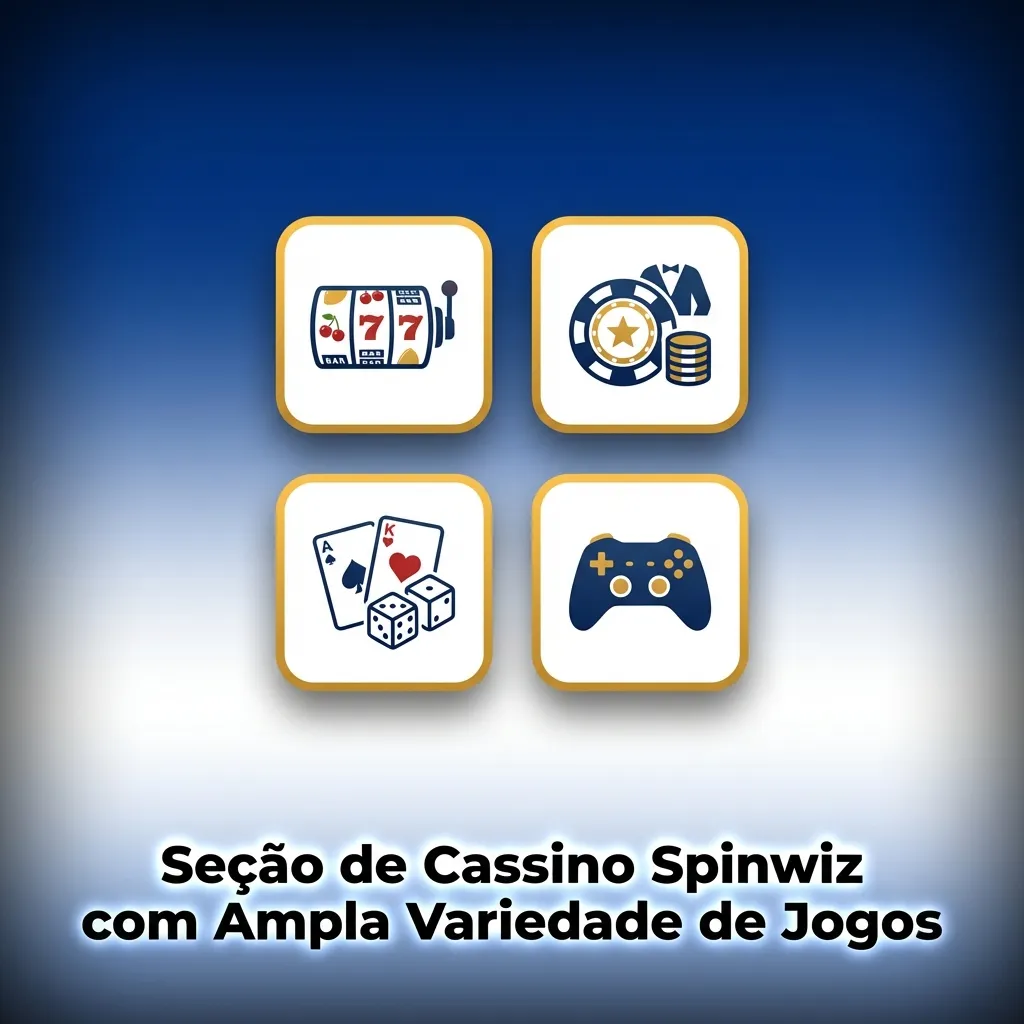 Spinwiz casino interface showing organized game categories including slots, crash games, card games, roulette, and blackjack options